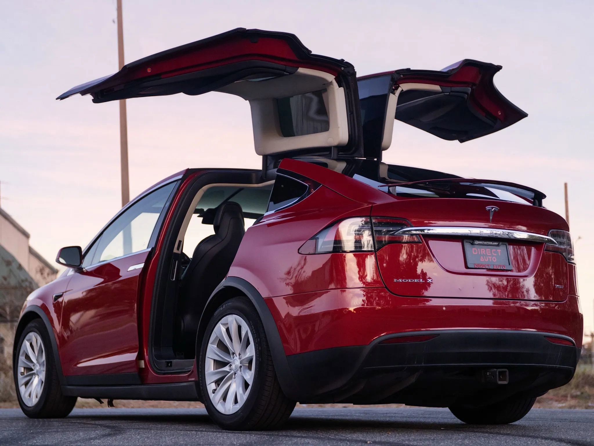 Used 2017 Tesla Model X 75D AWD/4WD image 25