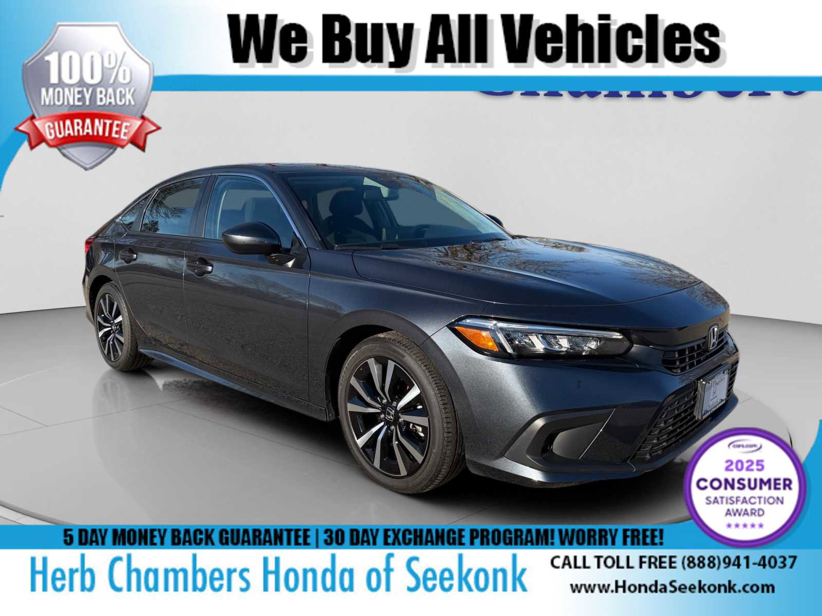 Used 2024 Honda Civic EX image 1