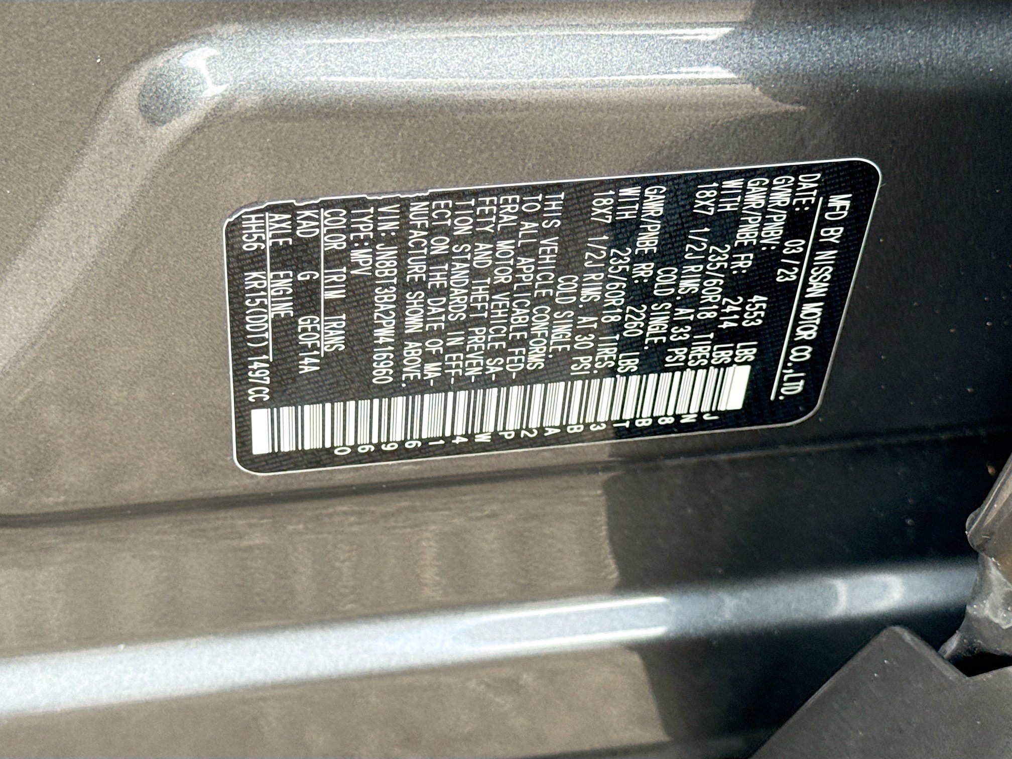 Used 2023 Nissan Rogue SV image 43