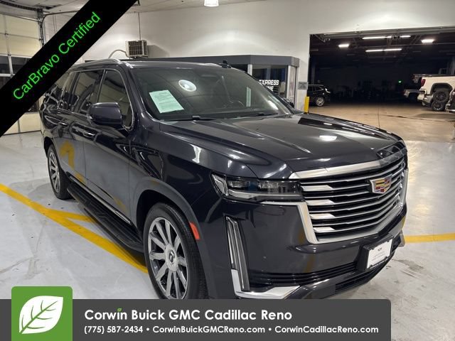 Used 2022 Cadillac Escalade ESV Premium Luxury Platinum AWD/4WD image 3
