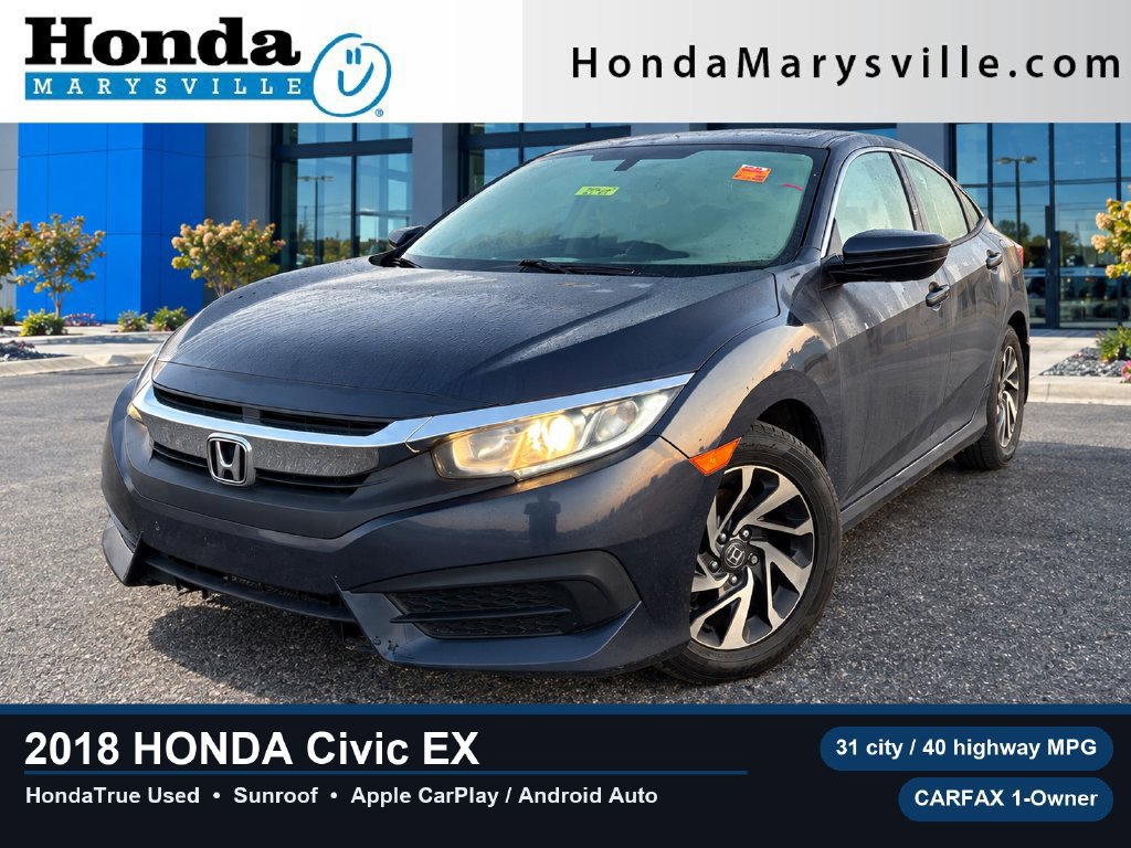 Used 2018 Honda Civic EX image 1
