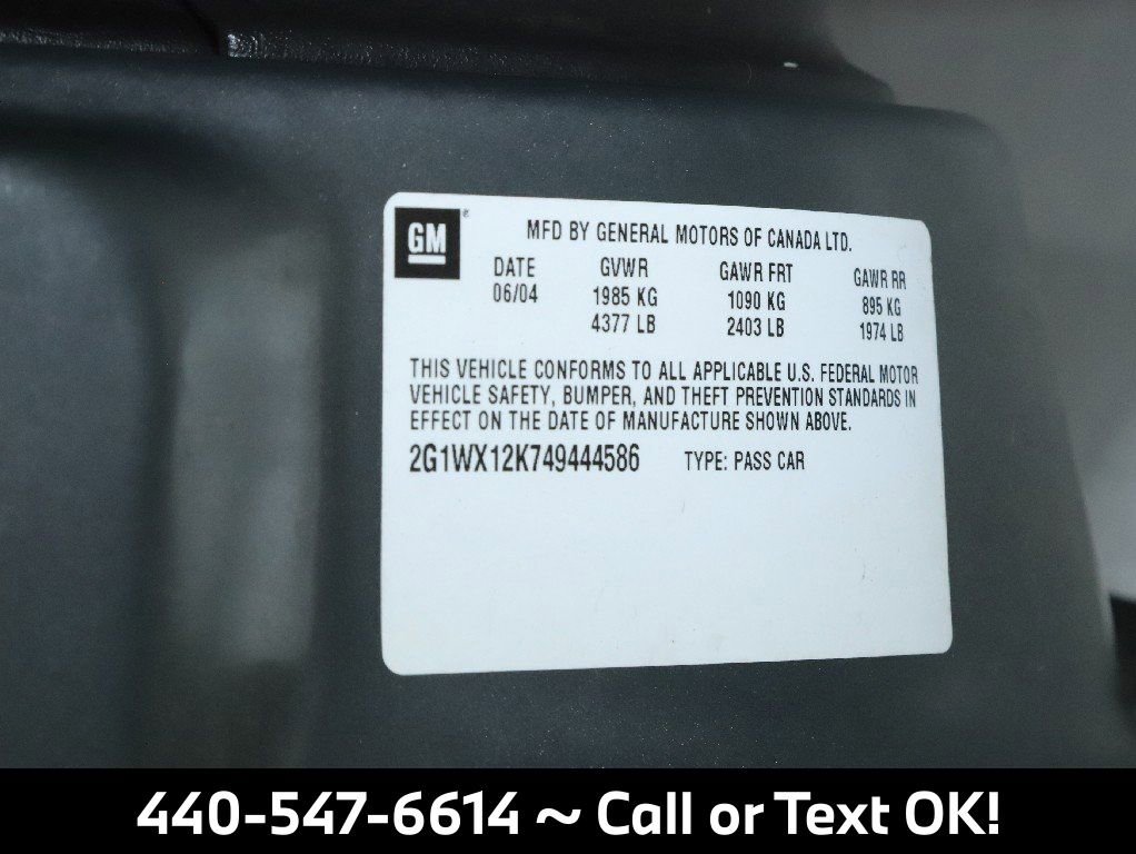 Used 2004 Chevrolet Monte Carlo SS w/ Preferred Equipment Group FWD image 25
