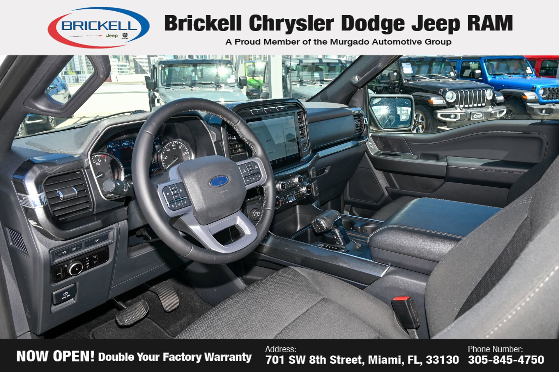 Used 2023 Ford F150 XLT w/ Equipment Group 302A High RWD image 15