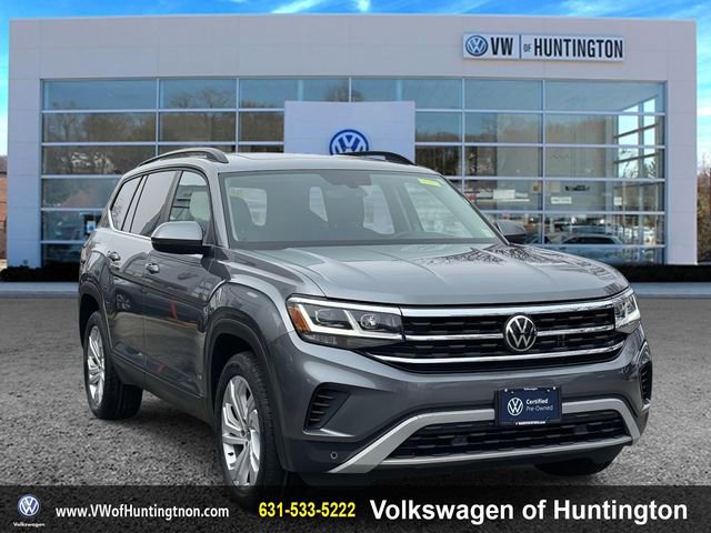 Certified 2021 Volkswagen Atlas SE w/ Panoramic Sunroof Package image 1