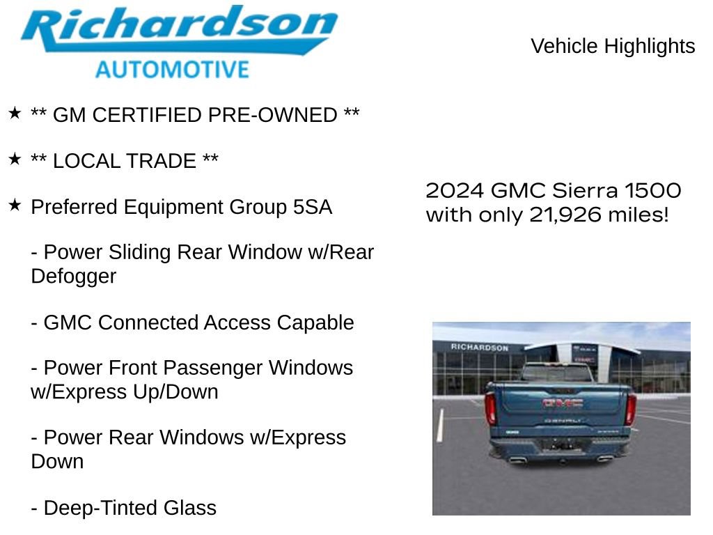 Used 2024 GMC Sierra 1500 Denali AWD/4WD image 11