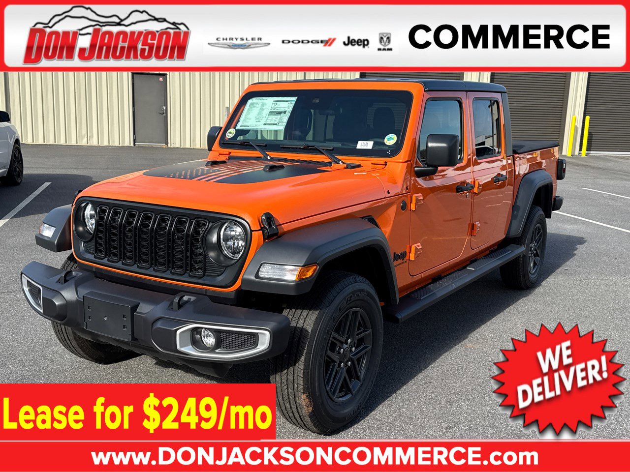 New 2025 Jeep Gladiator Sport