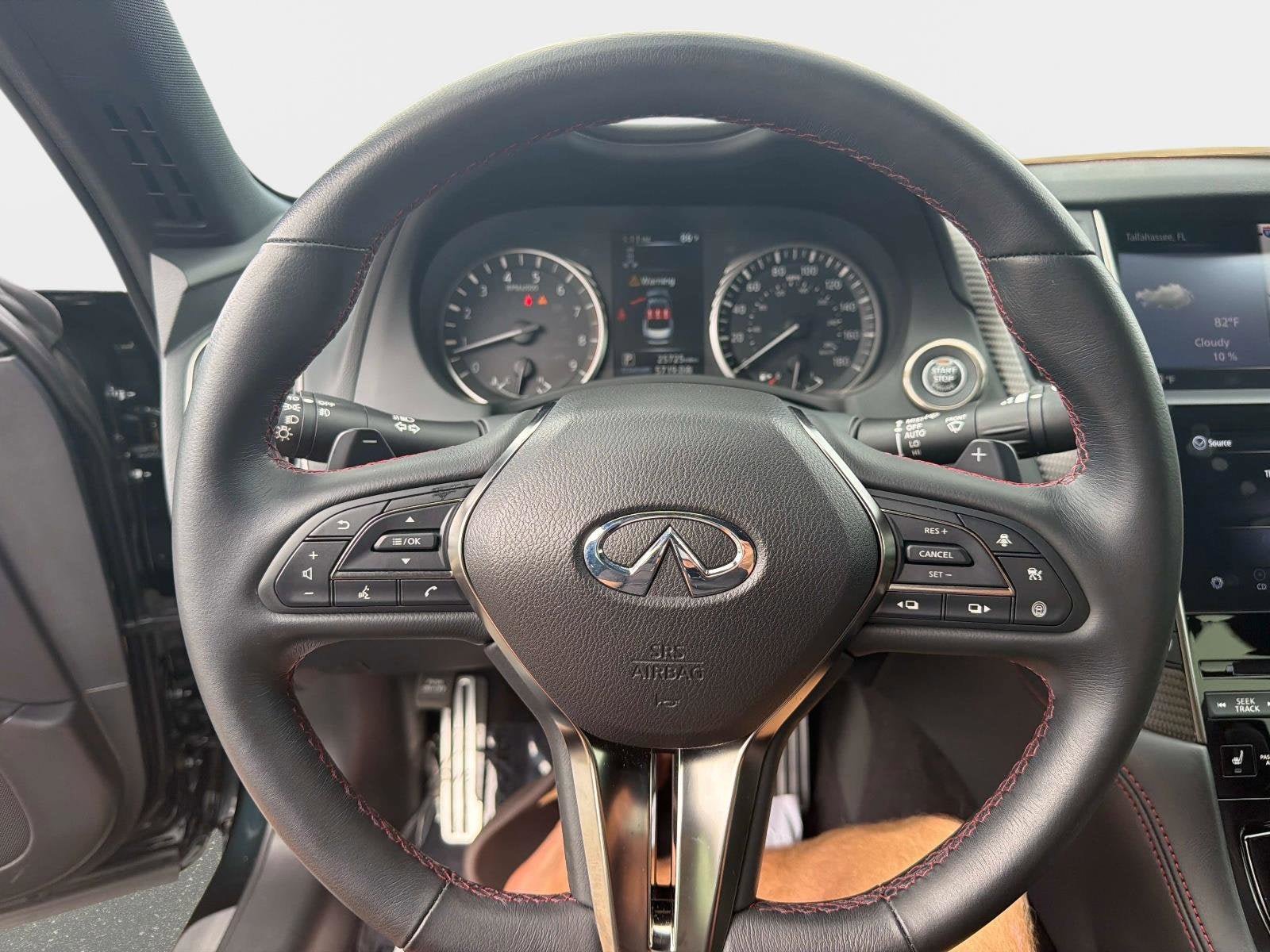 Used 2024 INFINITI Q50 Red Sport 400 w/ Black Opal Edition RWD image 26