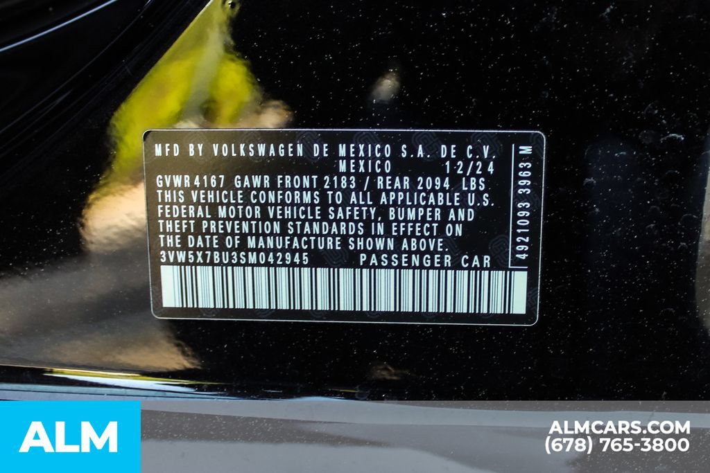 Used 2025 Volkswagen Jetta S FWD image 38