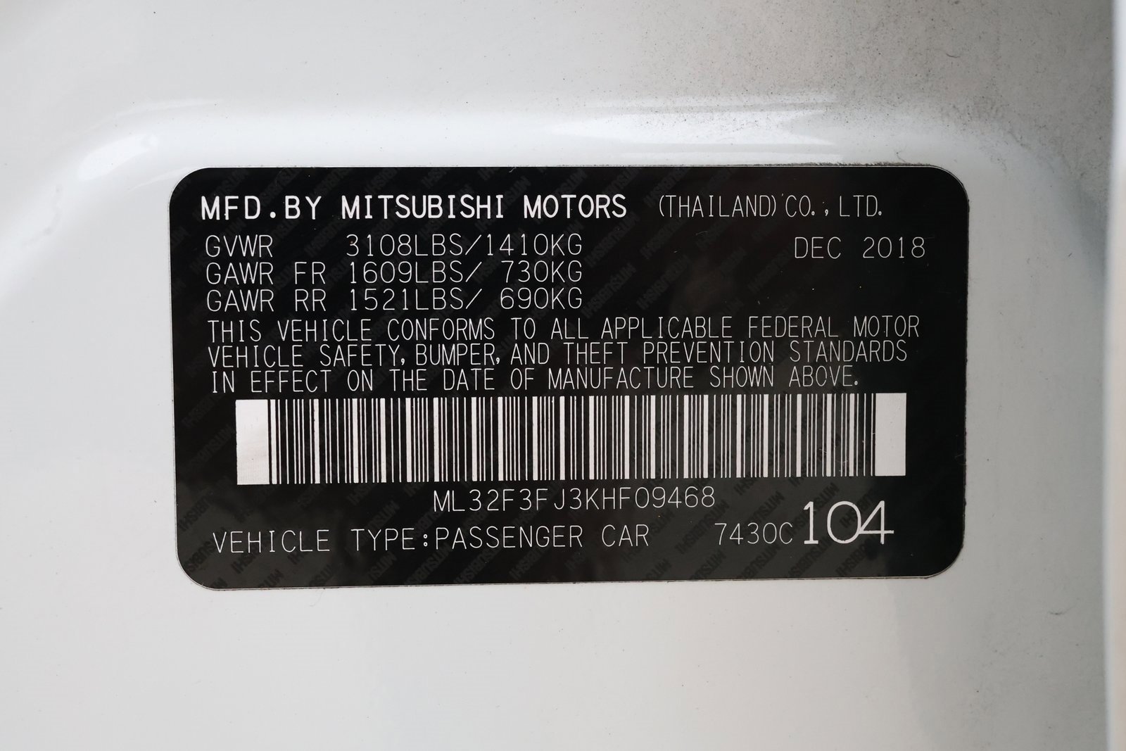 Used 2019 Mitsubishi Mirage G4 ES image 36