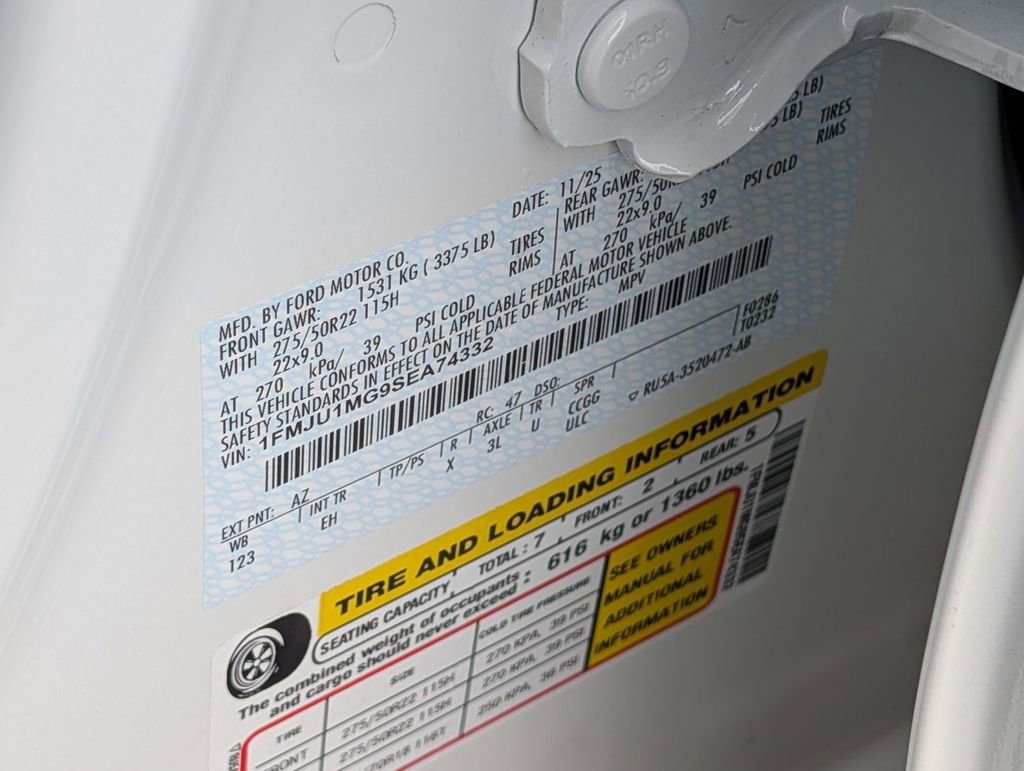 New 2025 Ford Expedition Platinum w/ Stealth Performance Package image 55