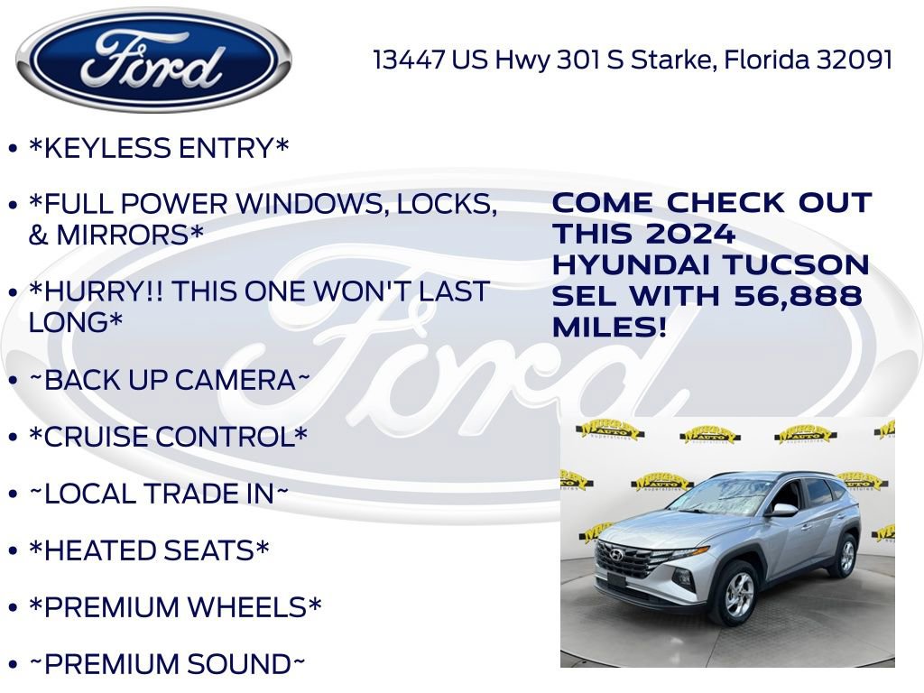 Used 2024 Hyundai Tucson SEL AWD/4WD image 10