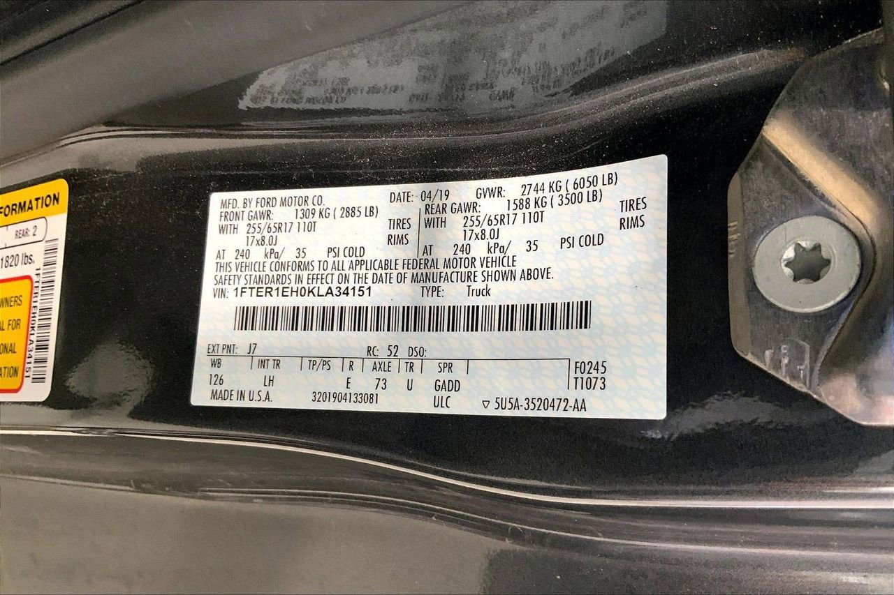 Used 2019 Ford Ranger XLT w/ Trailer Tow Package RWD image 8