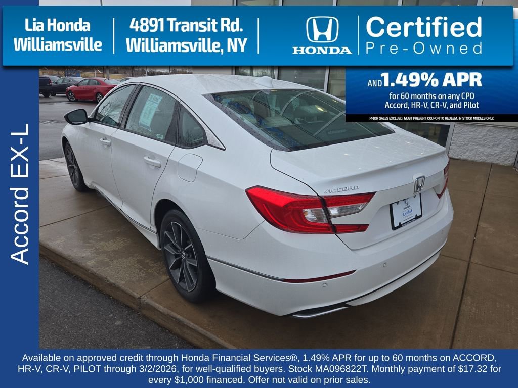 Used 2021 Honda Accord EX-L image 5