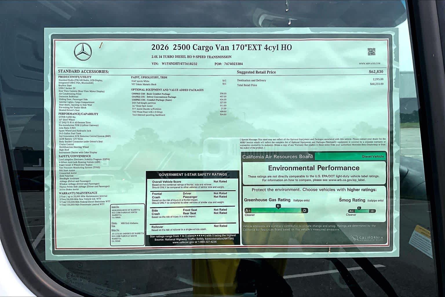 New 2026 Mercedes-Benz Sprinter 2500 image 19
