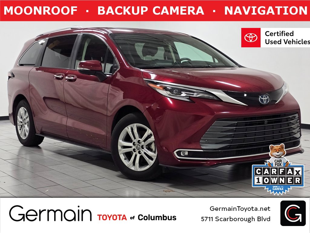 Certified 2023 Toyota Sienna Platinum