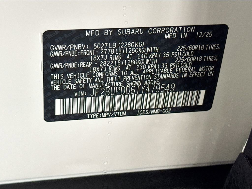 New 2026 Subaru Outback Limited image 32