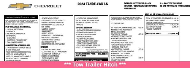 Used 2023 Chevrolet Tahoe LS image 9