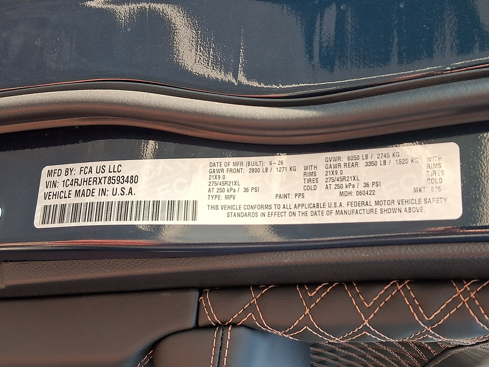 New 2026 Jeep Grand Cherokee Summit AWD/4WD image 18