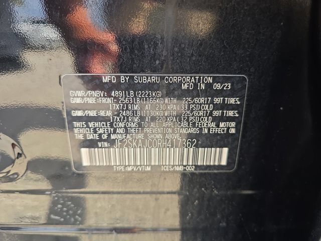 Used 2024 Subaru Forester Wilderness AWD/4WD image 30