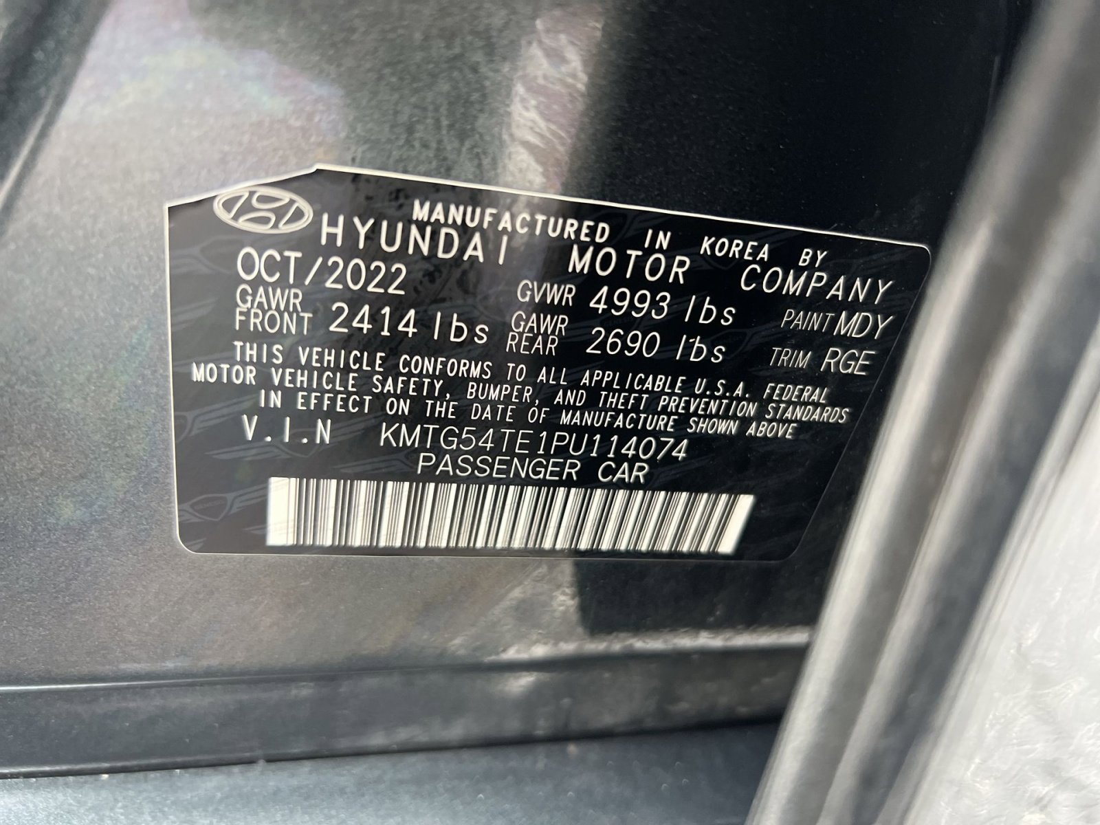 Used 2023 Genesis G70 3.3T w/ Sport Prestige Package image 29