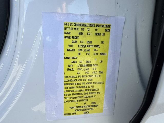 New 2026 RAM 3500 Tradesman w/ Chrome Appearance Group A image 37