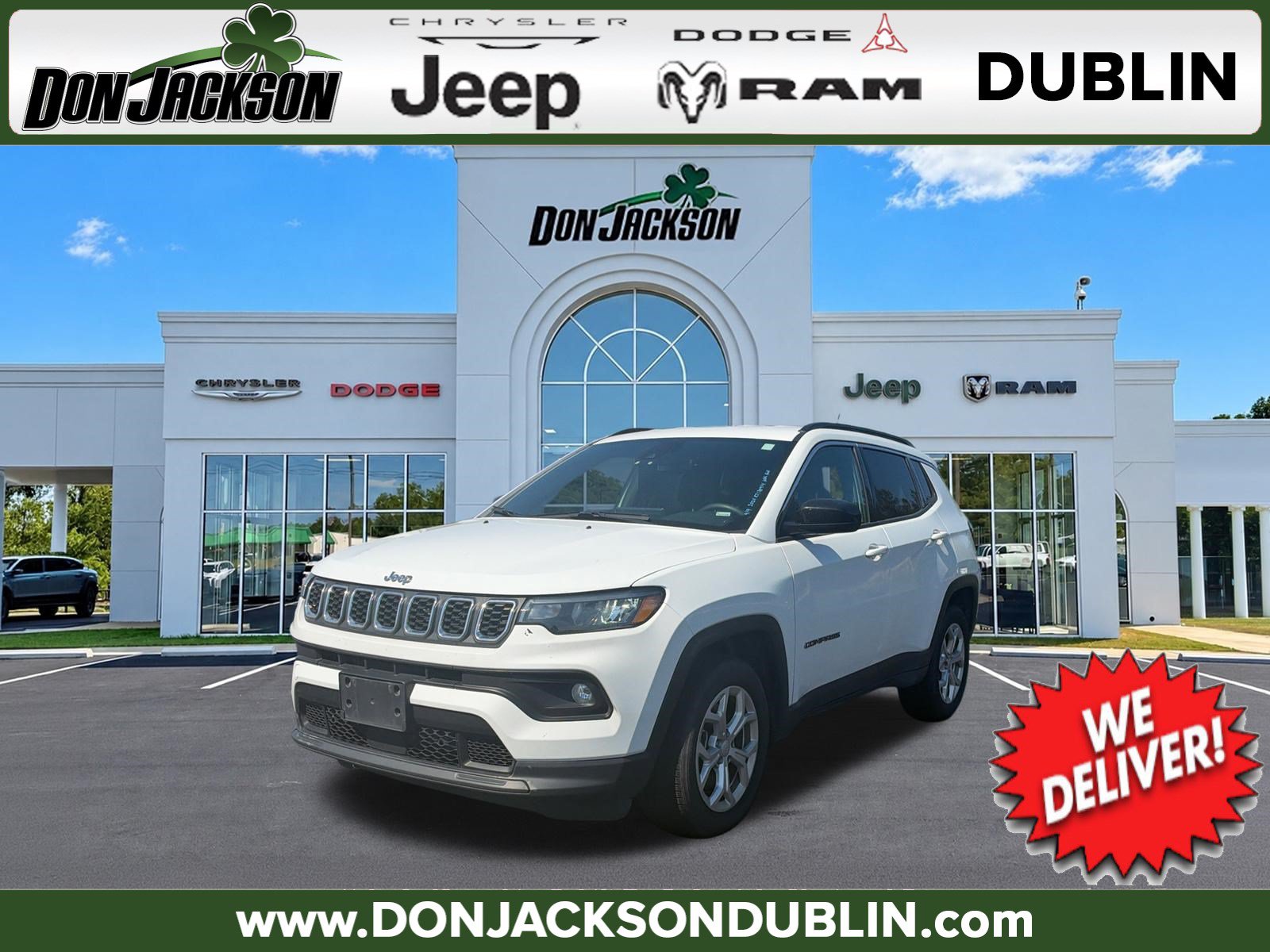 Used 2024 Jeep Compass Latitude AWD/4WD image 1