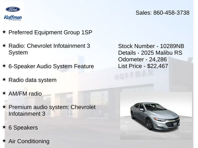 Used 2025 Chevrolet Malibu RS image 5