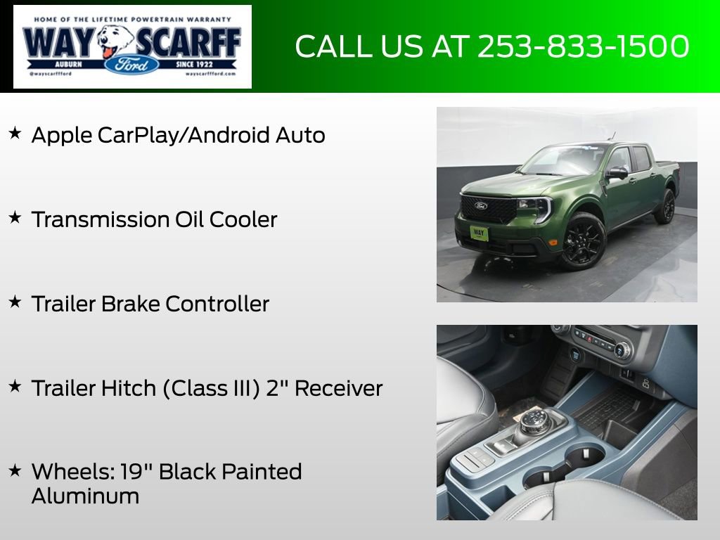 New 2025 Ford Maverick Lariat w/ Black Appearance Package image 25