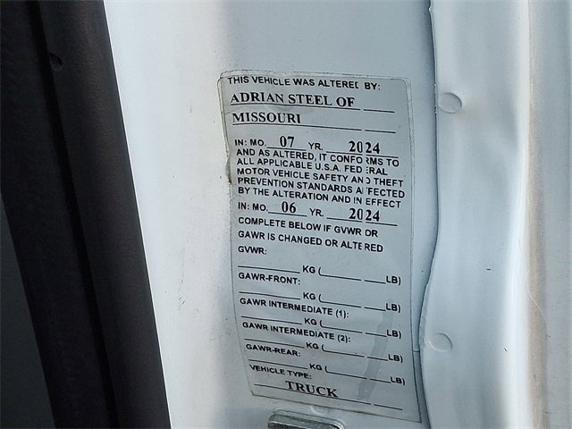 Used 2024 GMC Savana 2500 Work Van w/ Driver Convenience Package image 26