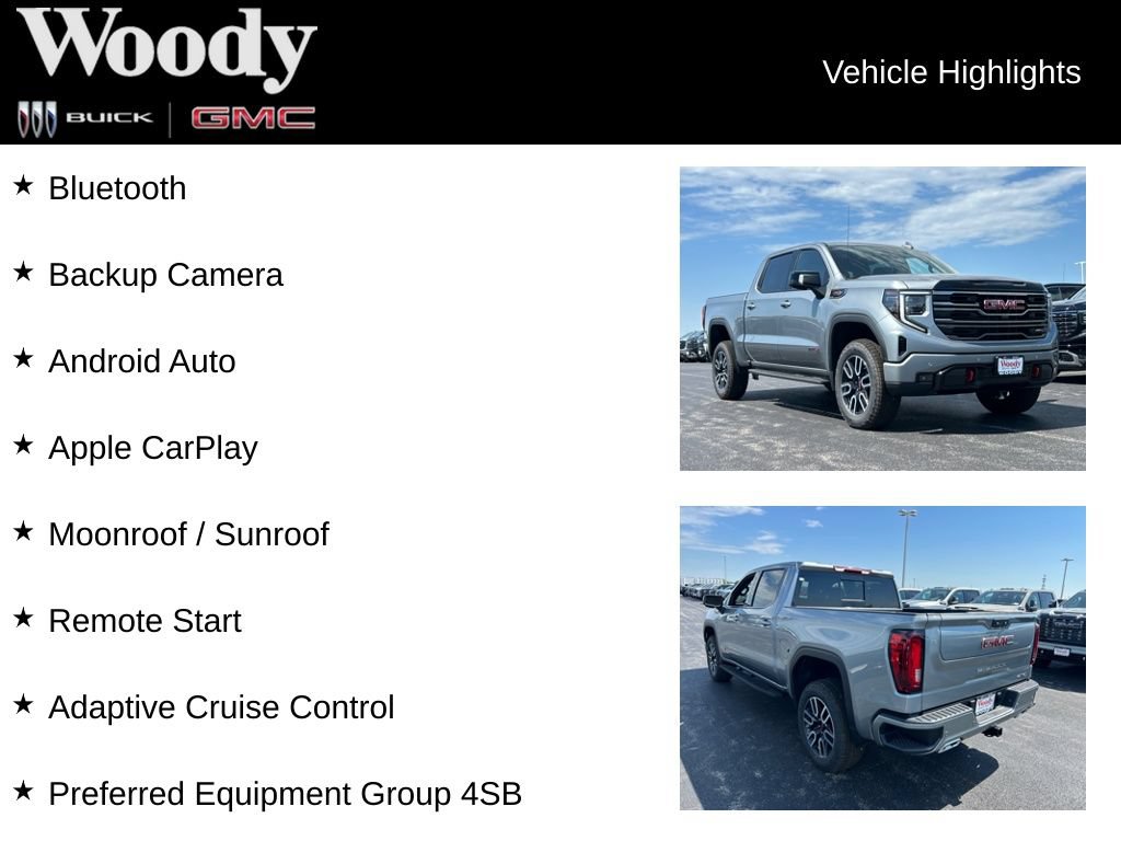New 2026 GMC Sierra 1500 AT4 w/ AT4 Premium Package AWD/4WD image 3