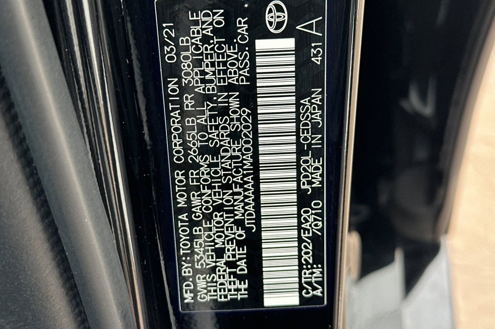 Certified 2021 Toyota Mirai w/ Advanced Technology Package RWD image 36