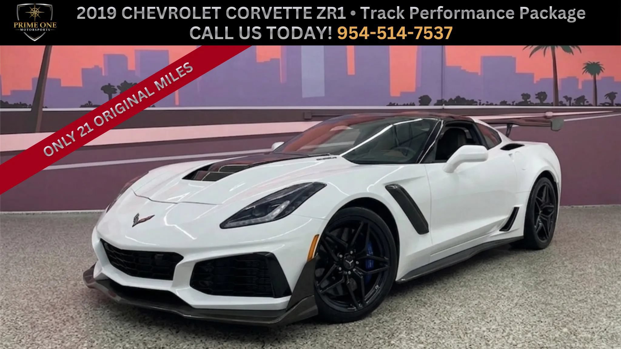 Used 2019 Chevrolet Corvette ZR1 RWD image 1