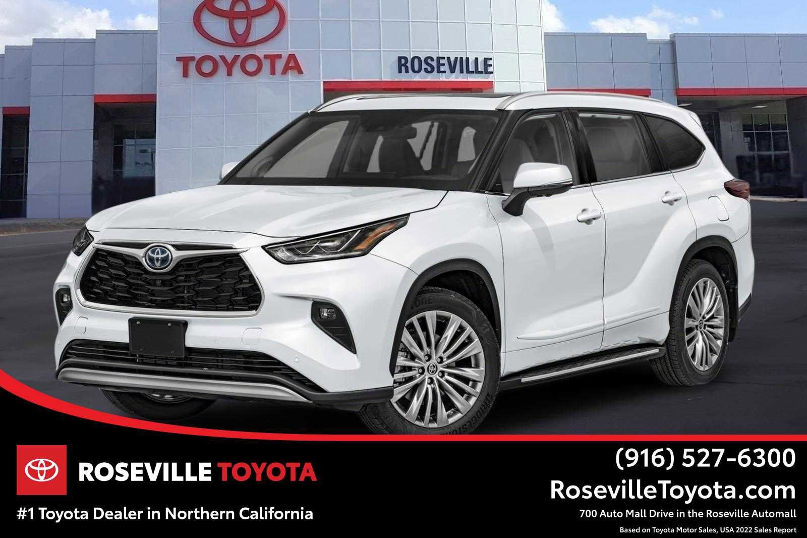 New 2026 Toyota Highlander Platinum image 1