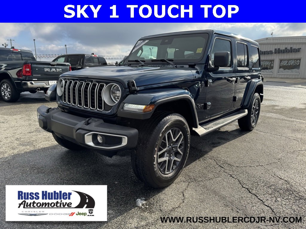 Used 2025 Jeep Wrangler Sahara w/ Safety Group image 1