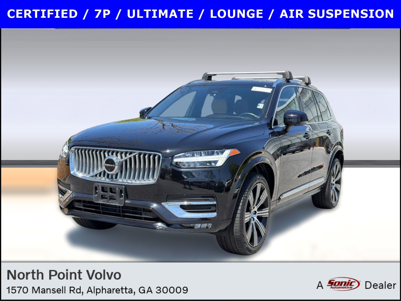 Certified 2023 Volvo XC90 B6 Ultimate w/ Lounge Package