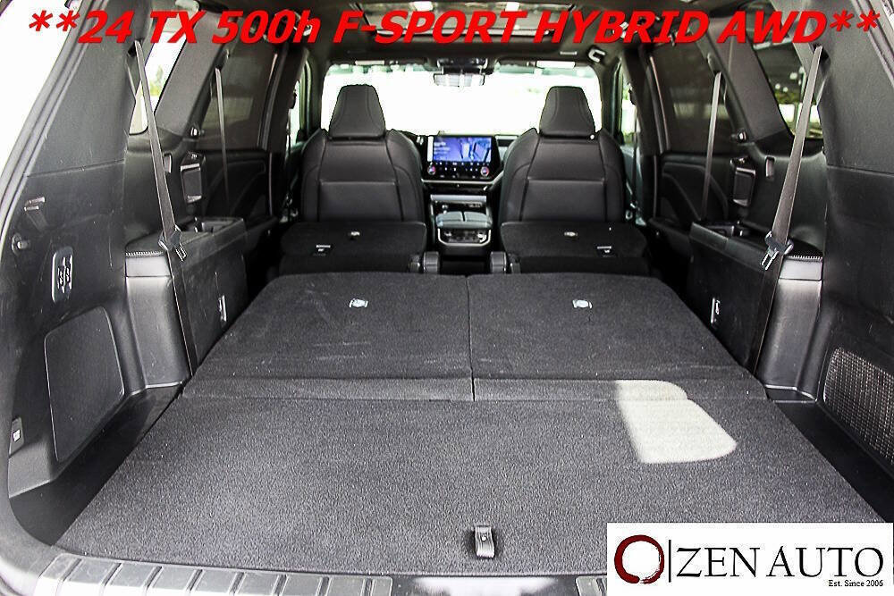 Used 2024 Lexus TX 500h AWD w/ Technology Package image 56