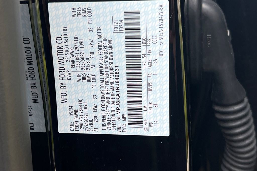 Used 2024 Lincoln Nautilus Reserve w/ Equipment Group 202A image 35