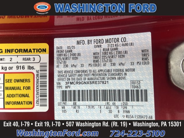 New 2025 Ford Bronco Sport Heritage w/ Convenience Package image 46