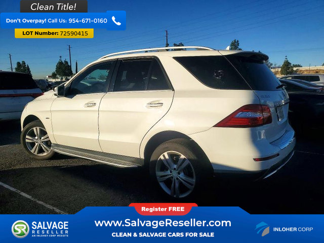 Used 2012 Mercedes-Benz ML 350 BlueTEC 4MATIC image 3