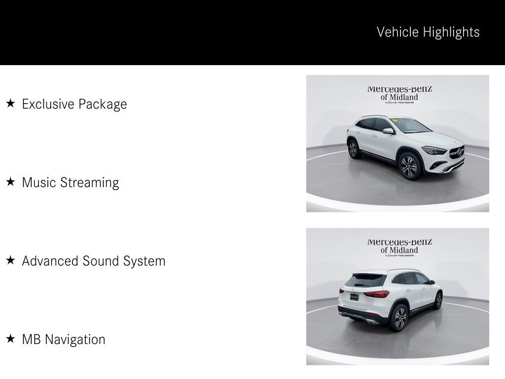 New 2025 Mercedes-Benz GLA 250 image 4