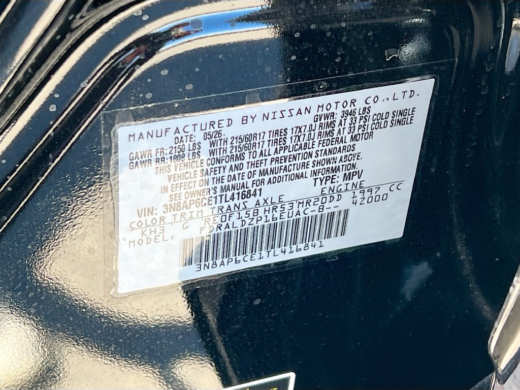 New 2026 Nissan Kicks SV w/ SV Premium Package FWD image 30