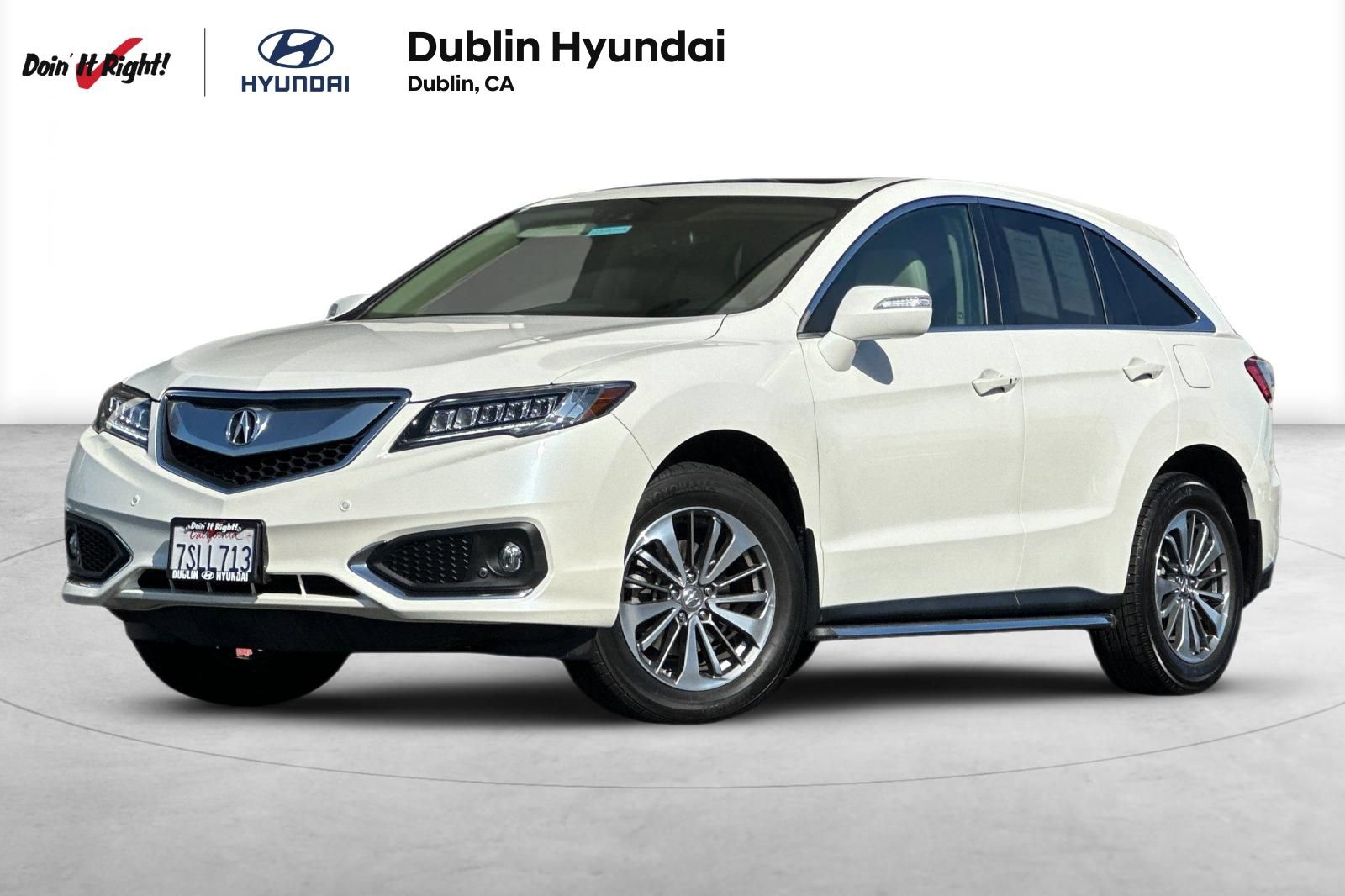 Used 2017 Acura RDX w/ Advance Package AWD/4WD image 1