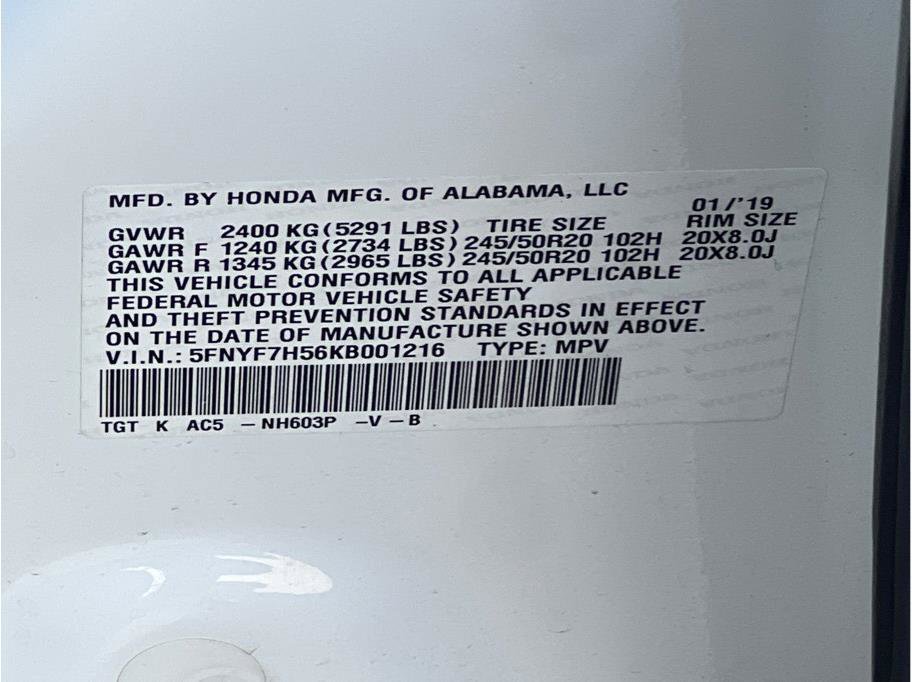 Used 2019 Honda Passport EX-L image 21