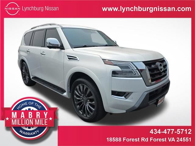 Used 2023 Nissan Armada Platinum w/ Captain's Chairs Package