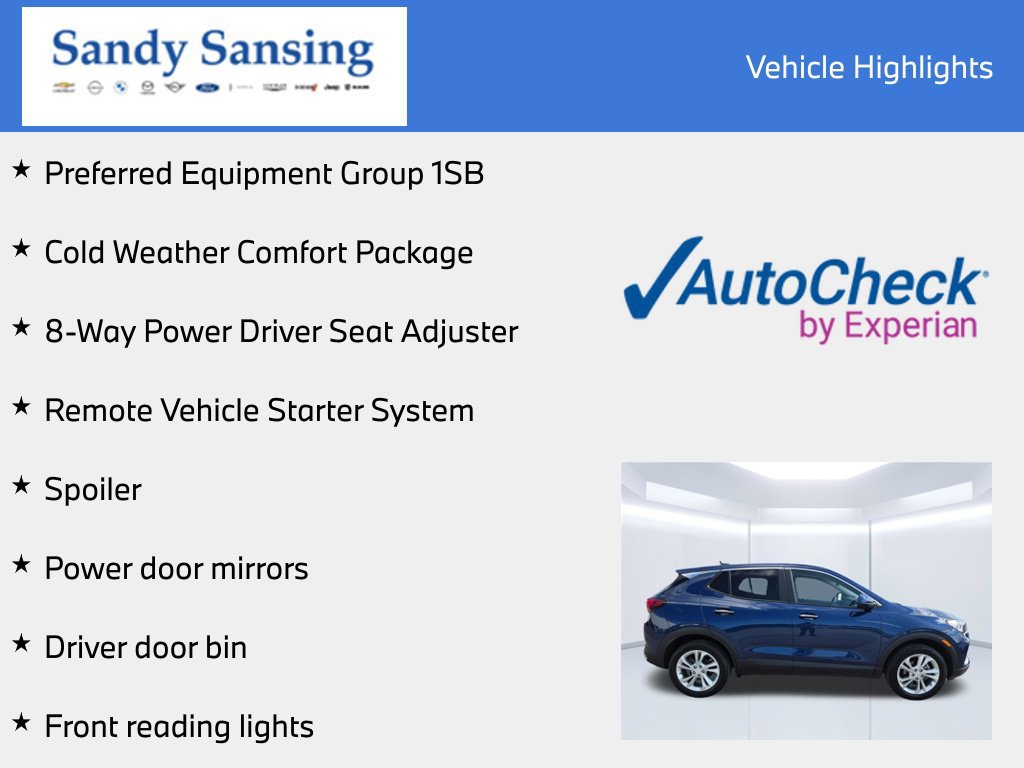Used 2023 Buick Encore GX Preferred w/ Cold Weather Comfort Package AWD/4WD image 7