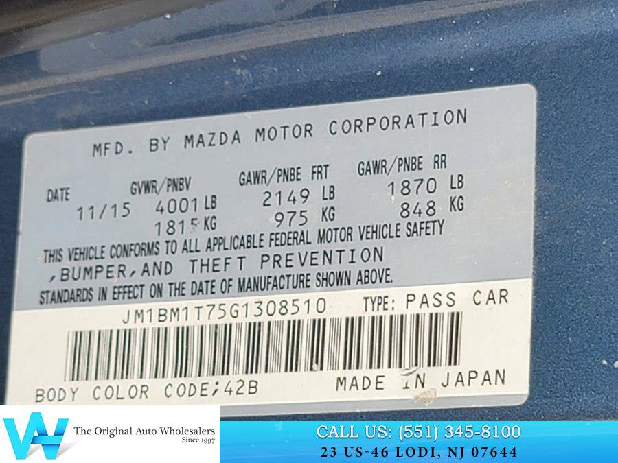 Used 2016 MAZDA MAZDA3 i Sport FWD image 22