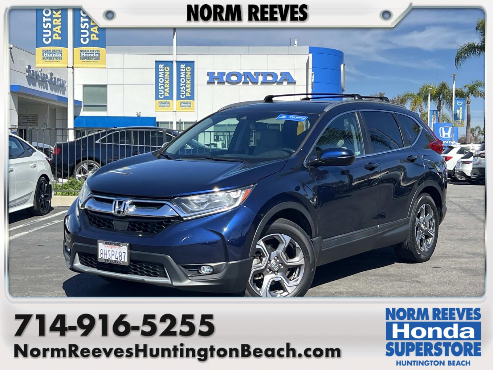 Used 2019 Honda CR-V EX-L image 1