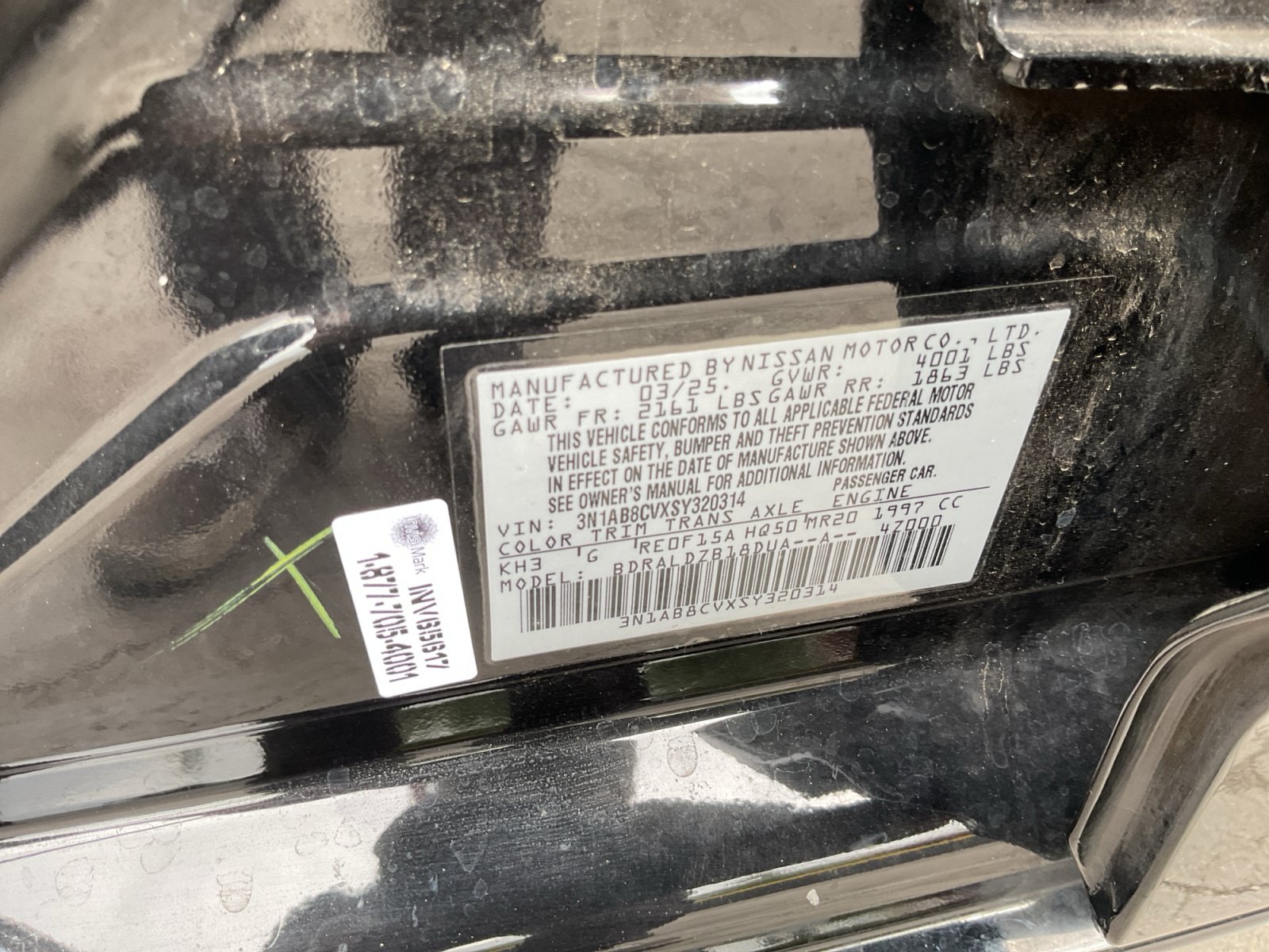 Used 2025 Nissan Sentra SV FWD image 27