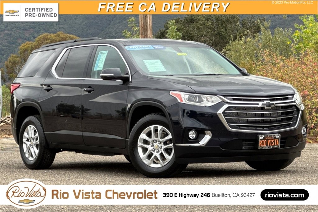 Certified 2020 Chevrolet Traverse LT w/ LPO, Floor Liner Package