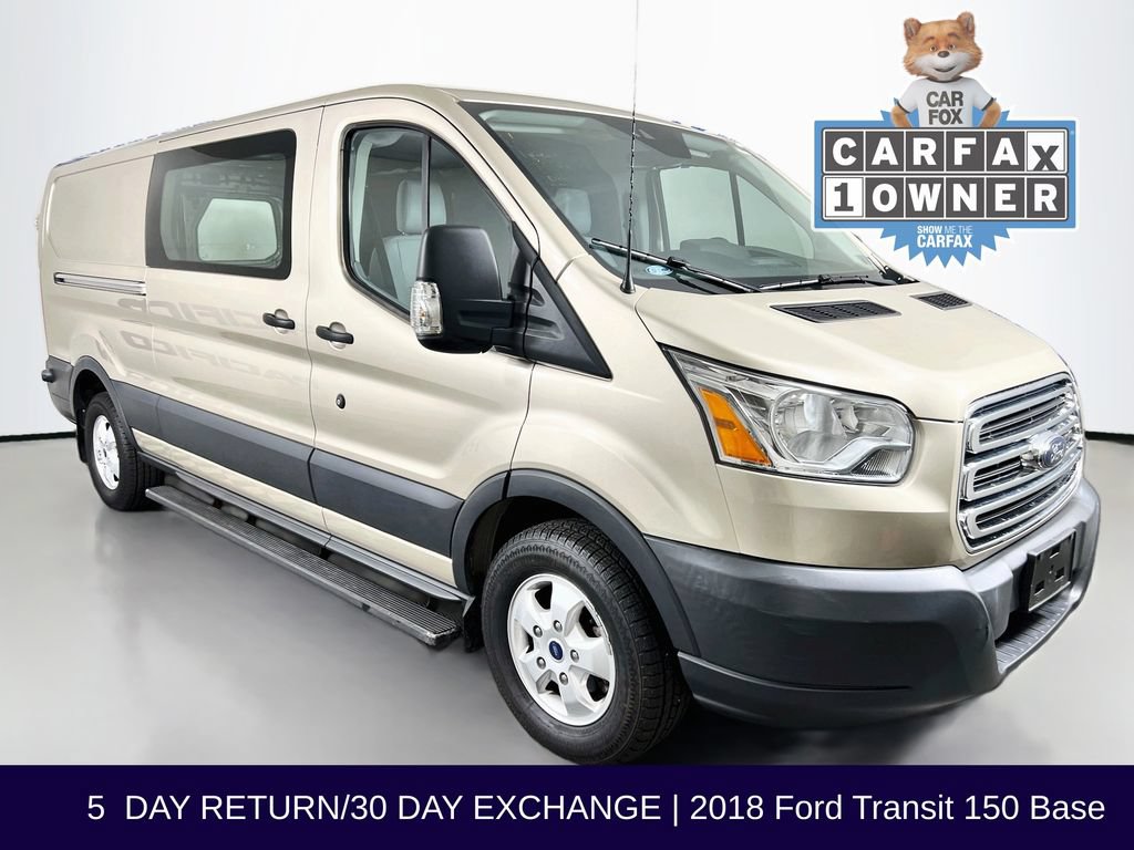 Certified 2018 Ford Transit 150 148 Low Roof w/ Premium Package